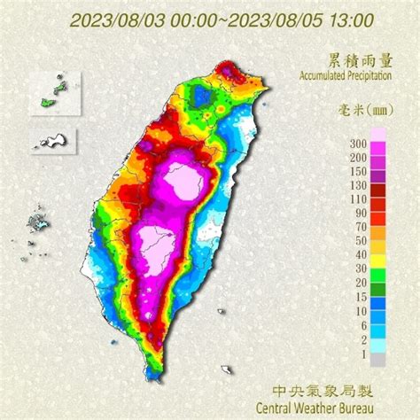 下雨 圖|日累積圖 